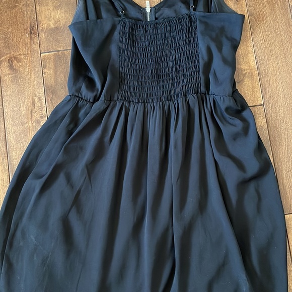 GUESS Black Front Zip Dress - Picture 3 of 3